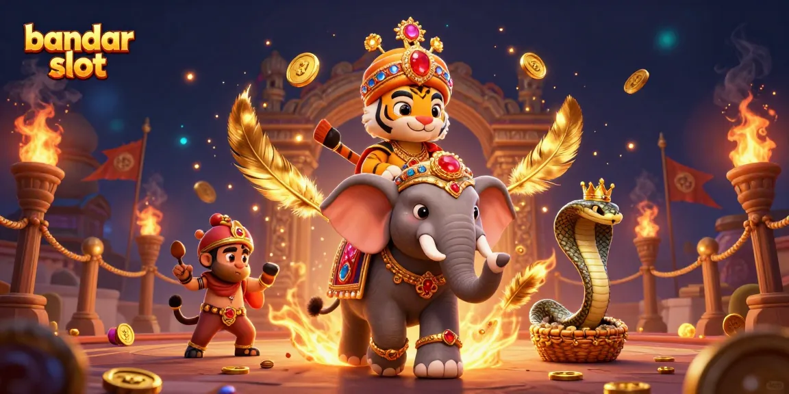 Engage with bandar slot excitement in this vibrant and dynamic casino scene.