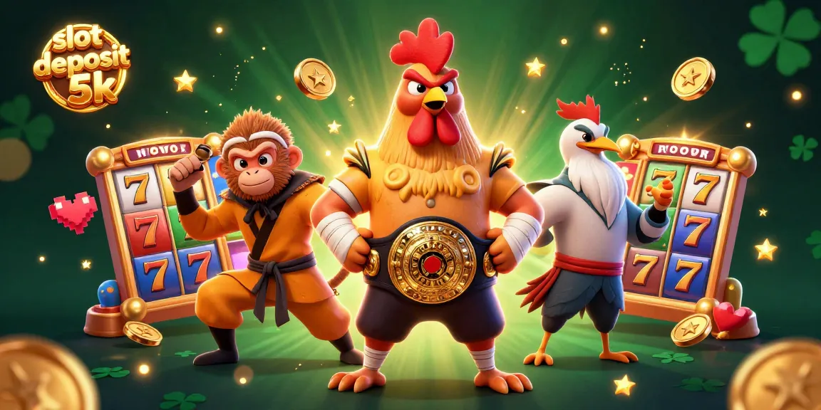 Spin the reels and win big with slot deposit 5k at this vibrant casino!