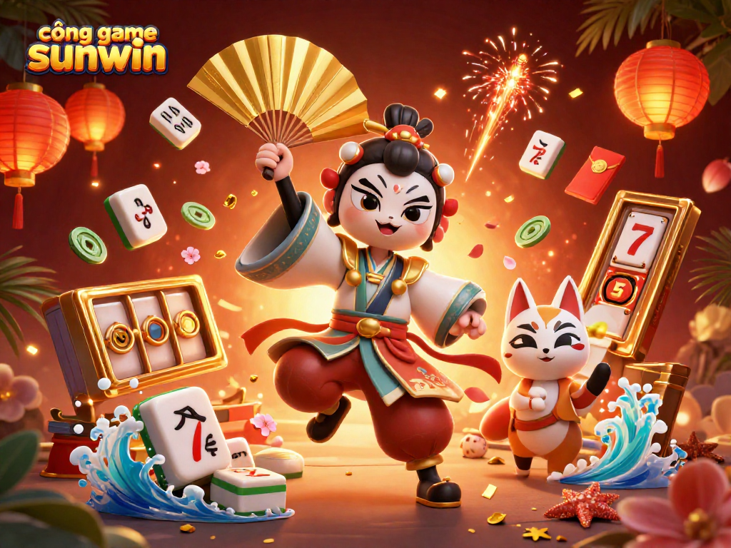 Engage with the thrilling cổng game sunwin, featuring exciting slots, vibrant characters, and dynamic game elements!