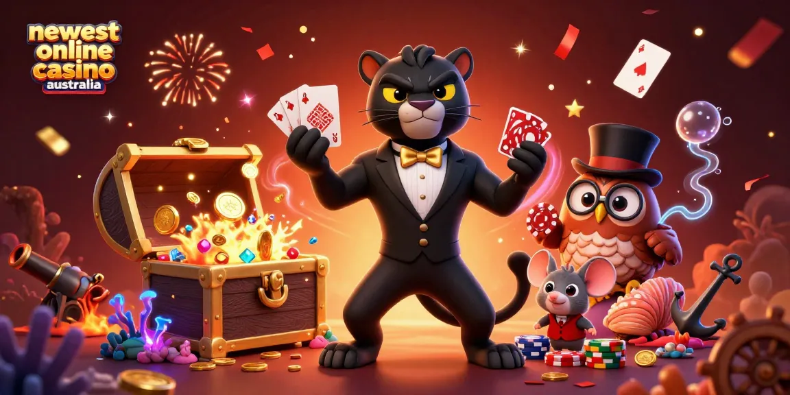 Experience thrills at the newest online casino Australia with colorful 3D characters and exciting elements.